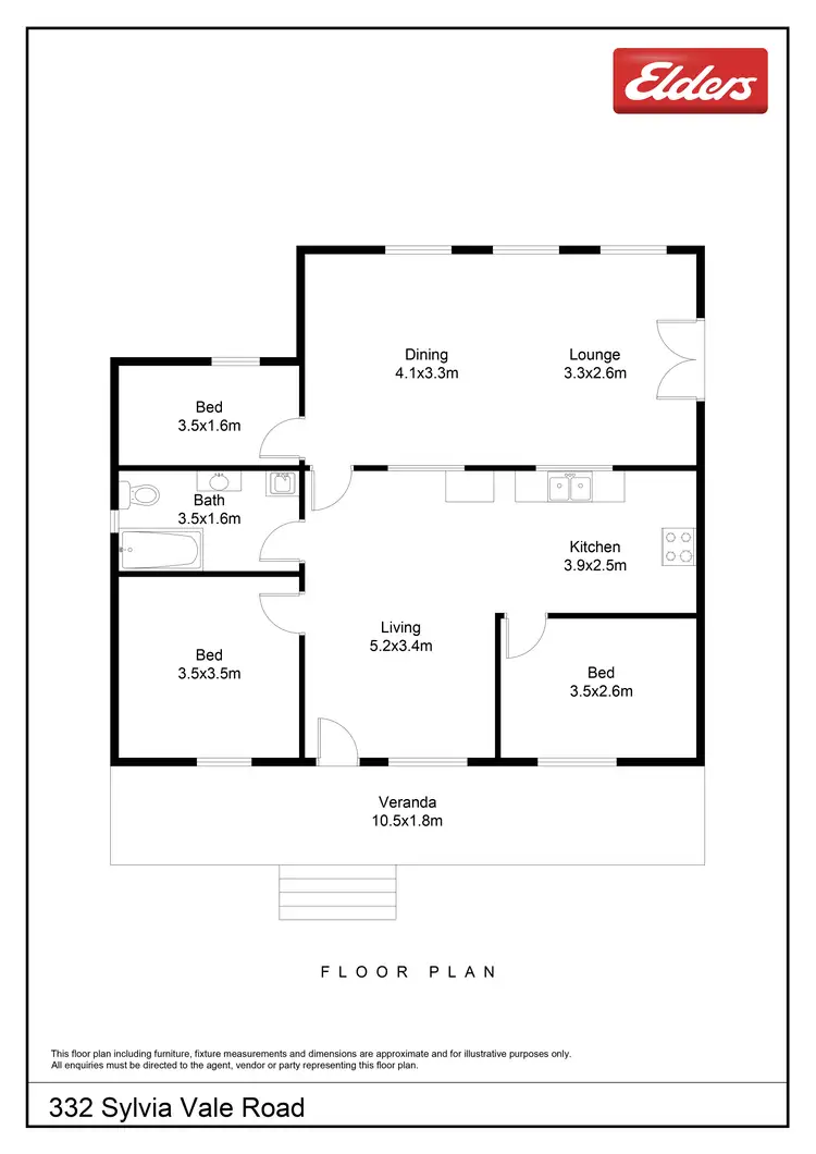 Floorplan of Homely rural property listing, 332 Sylvia Vale Road, Crookwell NSW 2583