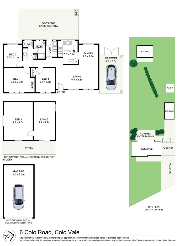 Floorplan of Homely house listing, 6 Colo Road, Colo Vale NSW 2575