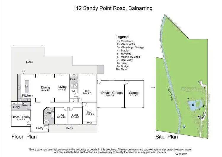 Floorplan of Homely house listing, 112 Sandy Point Road, Balnarring VIC 3926