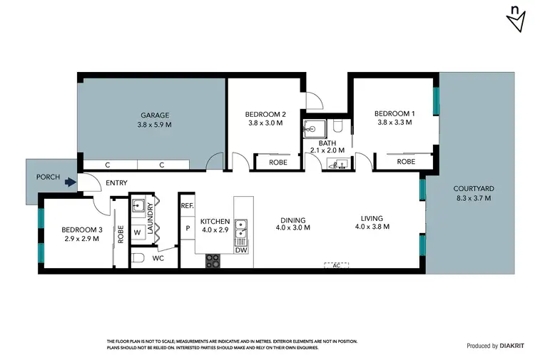 Floorplan of Homely house listing, 9 Cobena Street, Epping VIC 3076