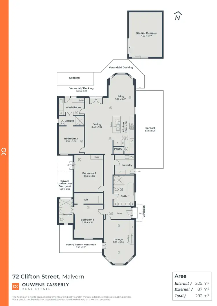 Floorplan of Homely house listing, 72 Clifton Street, Malvern SA 5061