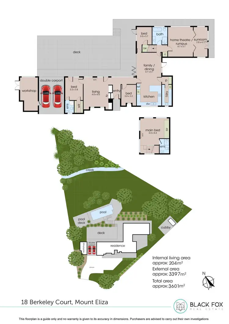 Floorplan of Homely house listing, 18 Berkeley Court, Mount Eliza VIC 3930