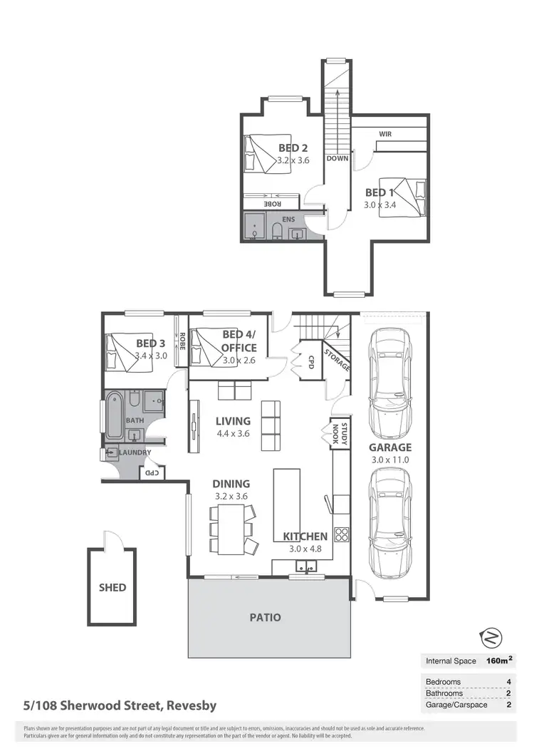 Floorplan of Homely villa listing, 5/108-110 Sherwood Street, Revesby NSW 2212