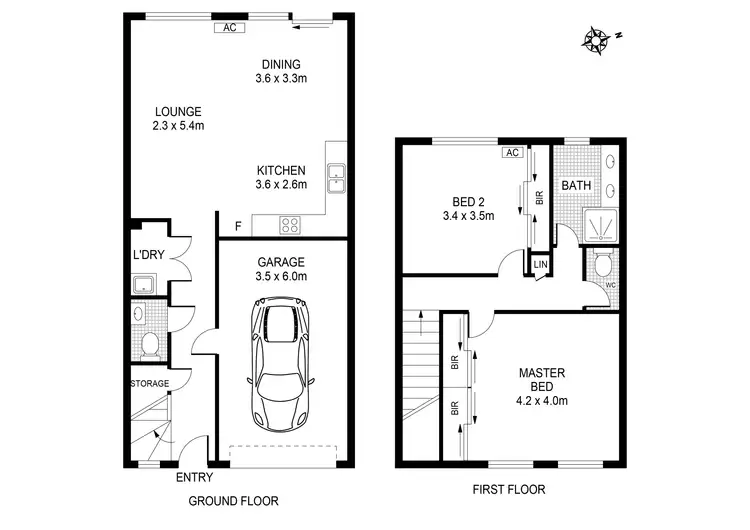 Floorplan of Homely townhouse listing, 10/62 Anzac Drive, Wollert VIC 3750