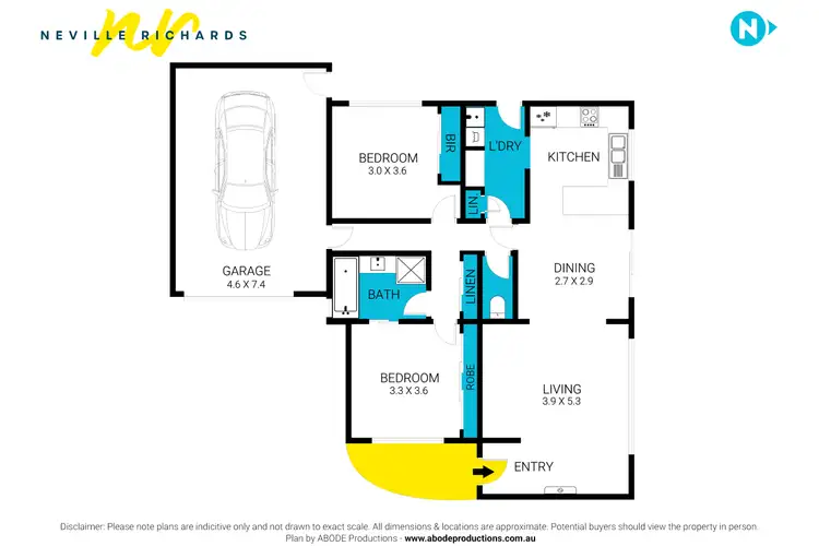 Floorplan of Homely unit listing, 3/35 Langdon Street, Portarlington VIC 3223