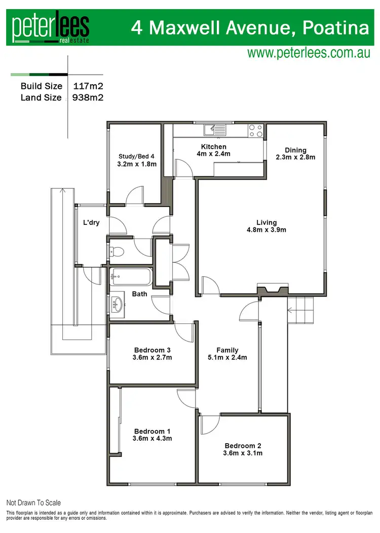 Floorplan of Homely house listing, 4 Maxwell Avenue, Poatina TAS 7302