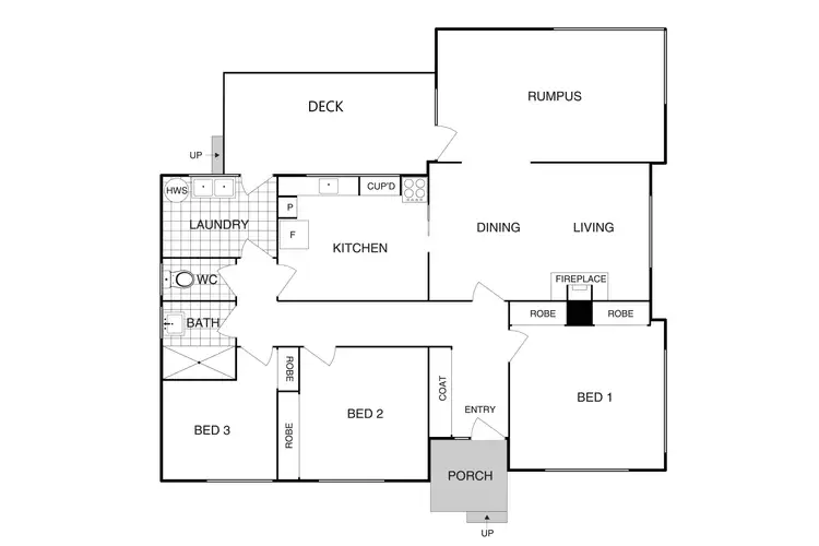 Floorplan of Homely house listing, 78 Waller Crescent, Campbell ACT 2612