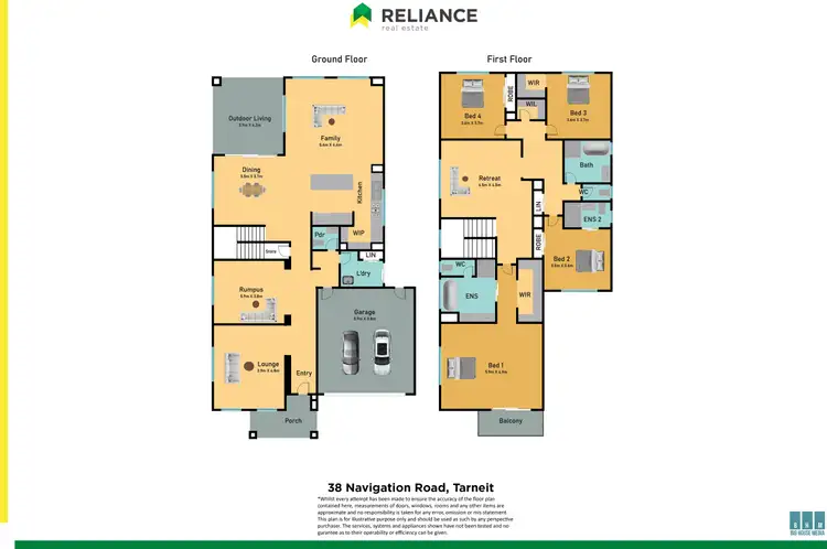 Floorplan of Homely house listing, 38 Navigation Road, Tarneit VIC 3029