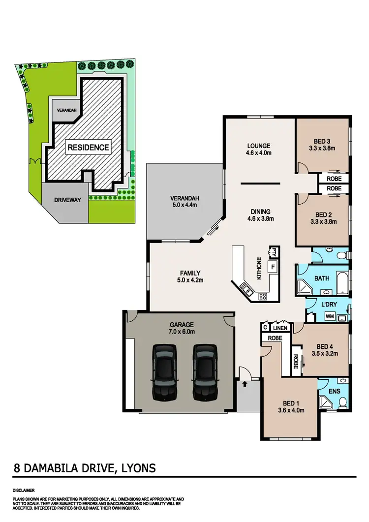 Floorplan of Homely house listing, 8 Damabila Drive, Lyons NT 810