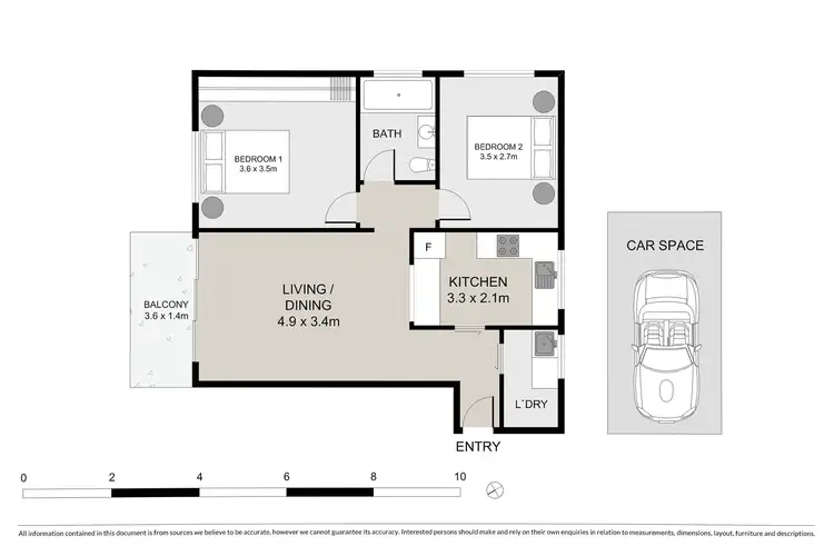 Floorplan of Homely apartment listing, 5/8 Goulding Road, Ryde NSW 2112