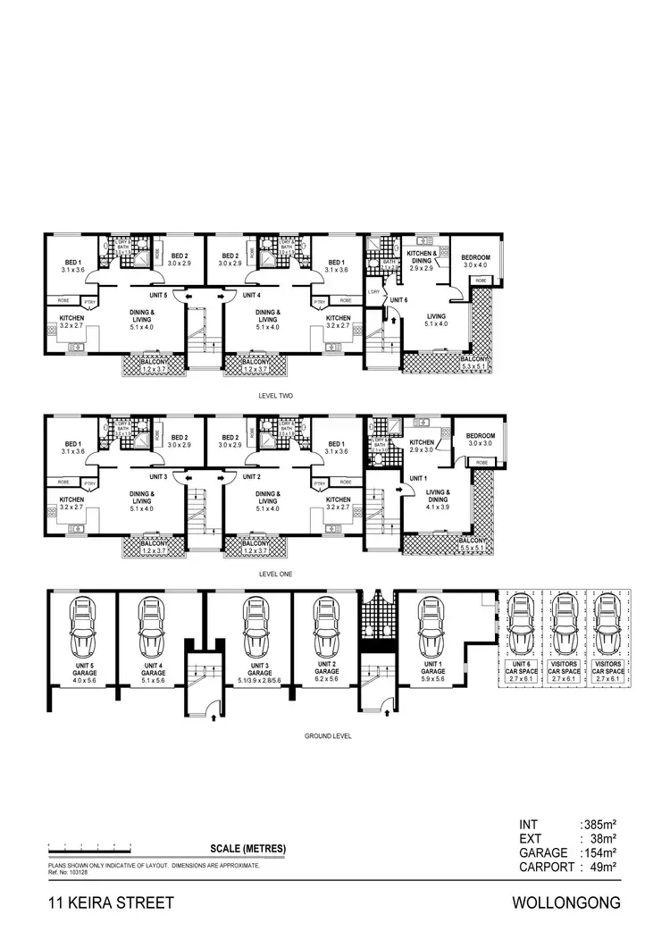 Floorplan of Homely block of units listing, 11 Keira Street, Wollongong NSW 2500