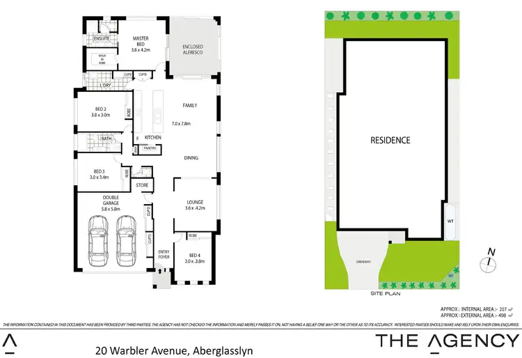 Floorplan of Homely house listing, 20 Warbler Avenue, Aberglasslyn NSW 2320