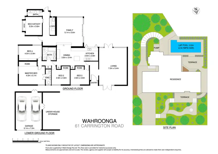 Floorplan of Homely house listing, 61 Carrington Road, Wahroonga NSW 2076