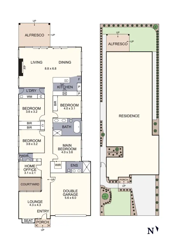 Floorplan of Homely house listing, 28 Parrs Road, Croydon VIC 3136