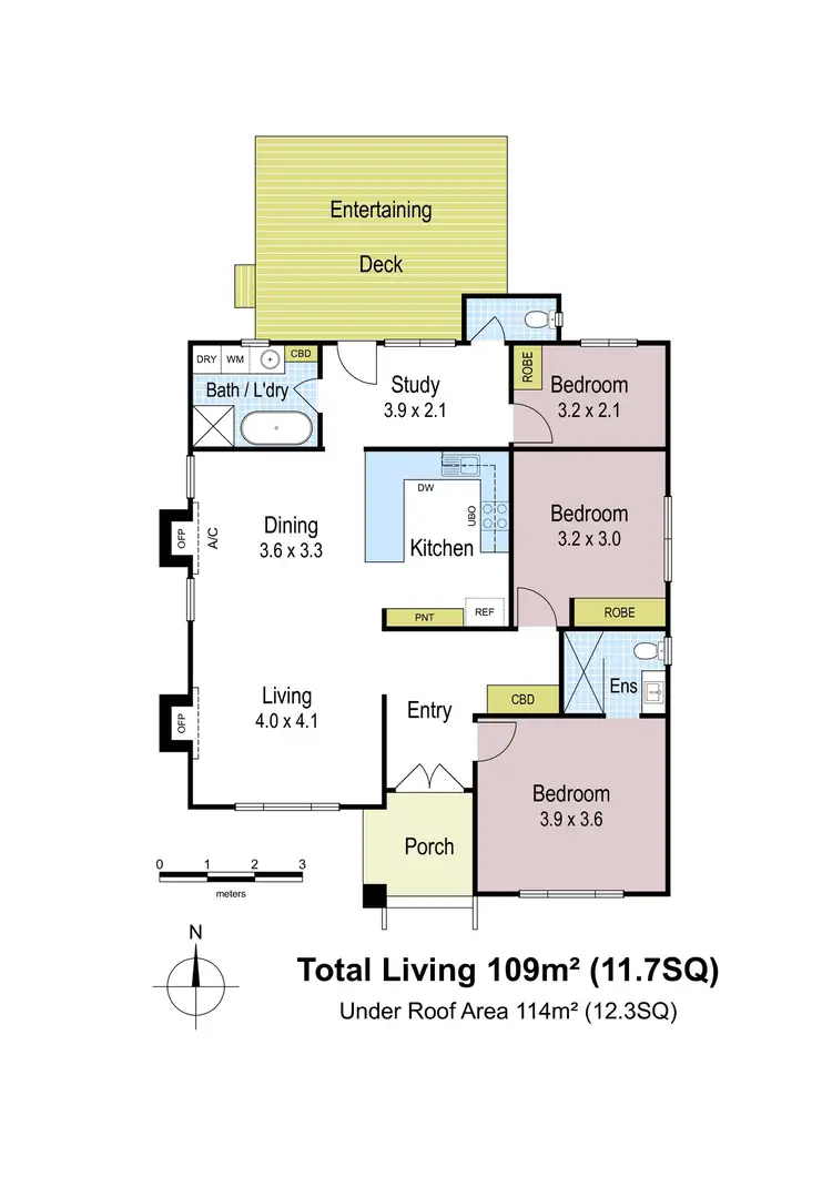 Floorplan of Homely house listing, 5 Victoria Street, Drouin VIC 3818