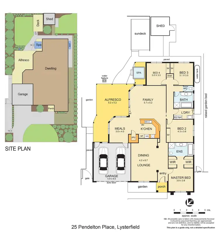 Floorplan of Homely house listing, 25 Pendelton Place, Lysterfield VIC 3156