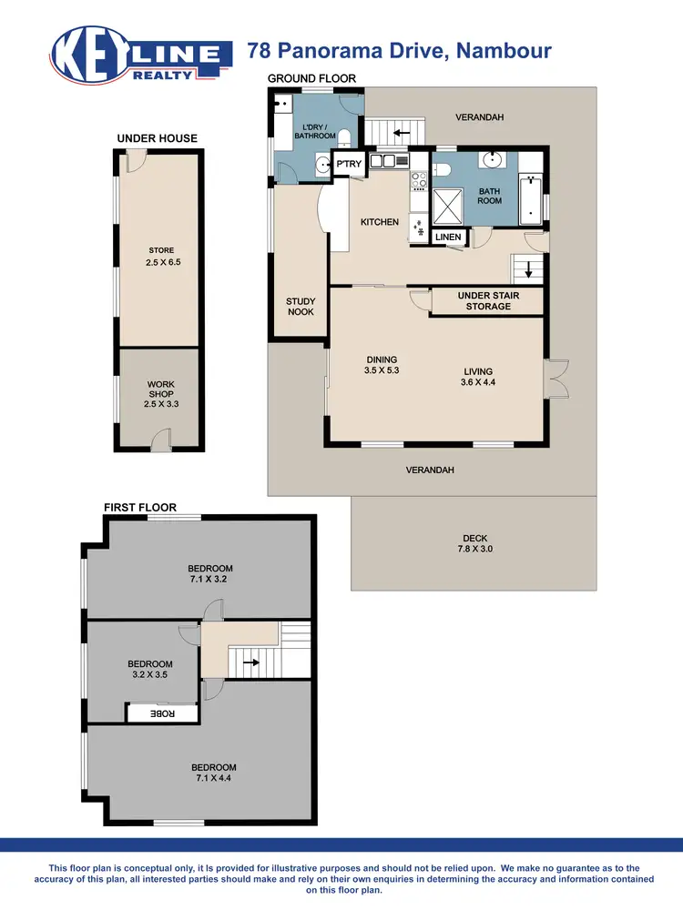 Floorplan of Homely house listing, 78 Panorama Drive, Nambour QLD 4560