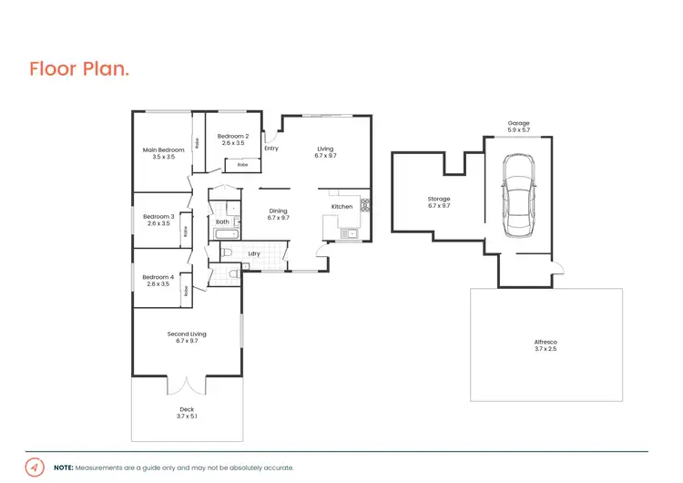 Floorplan of Homely house listing, 176 Melbourne Street, East Maitland NSW 2323