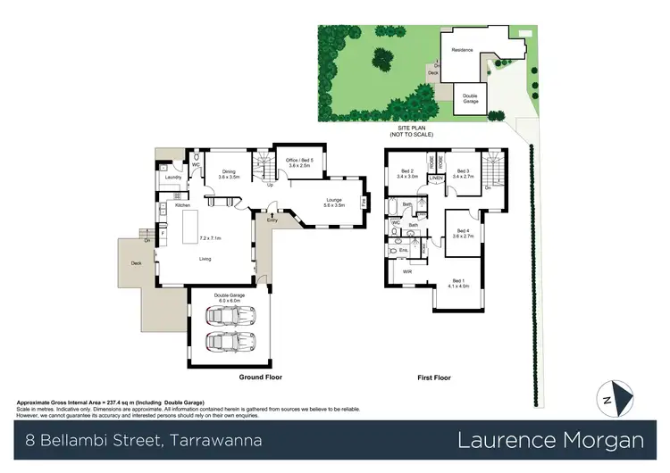 Floorplan of Homely house listing, 8 Bellambi Street, Tarrawanna NSW 2518