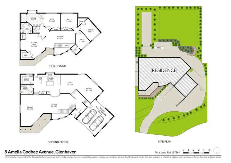 Floorplan of Homely house listing, 8 Amelia Godbee Avenue, Glenhaven NSW 2156