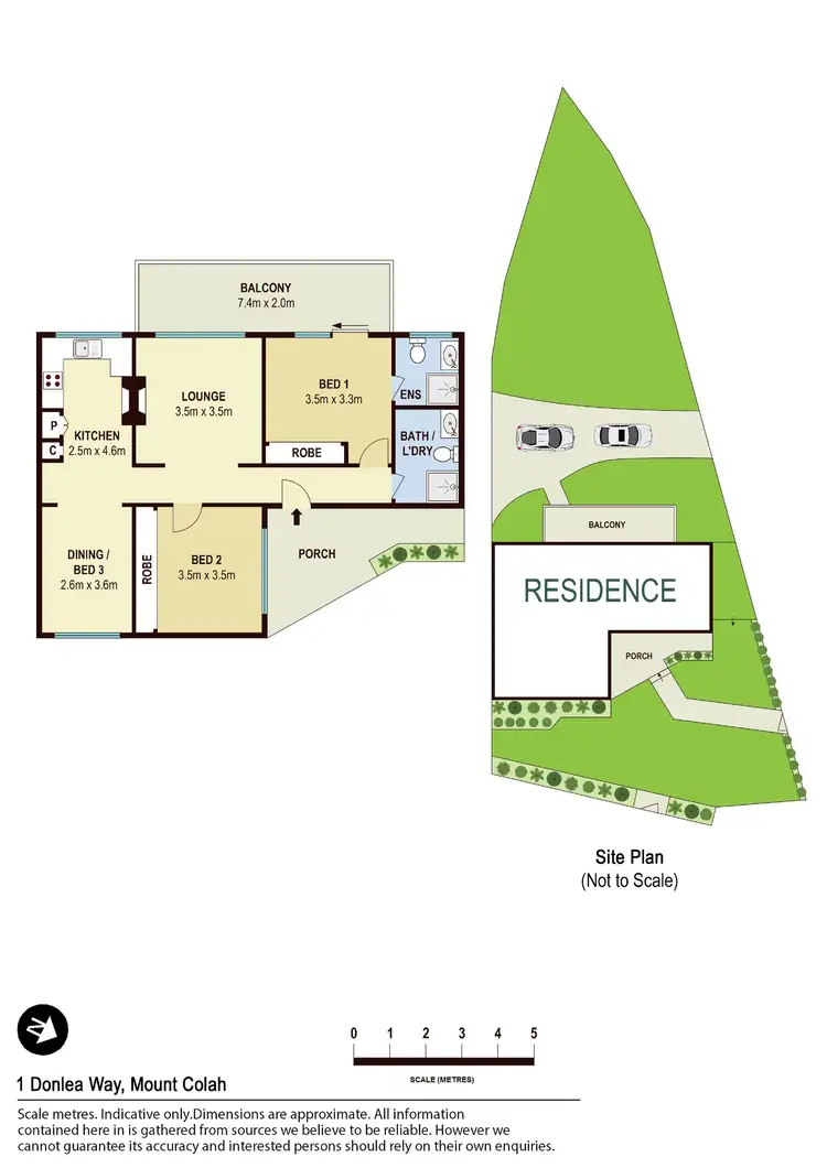 Floorplan of Homely house listing, 1 Donlea Way, Mount Colah NSW 2079