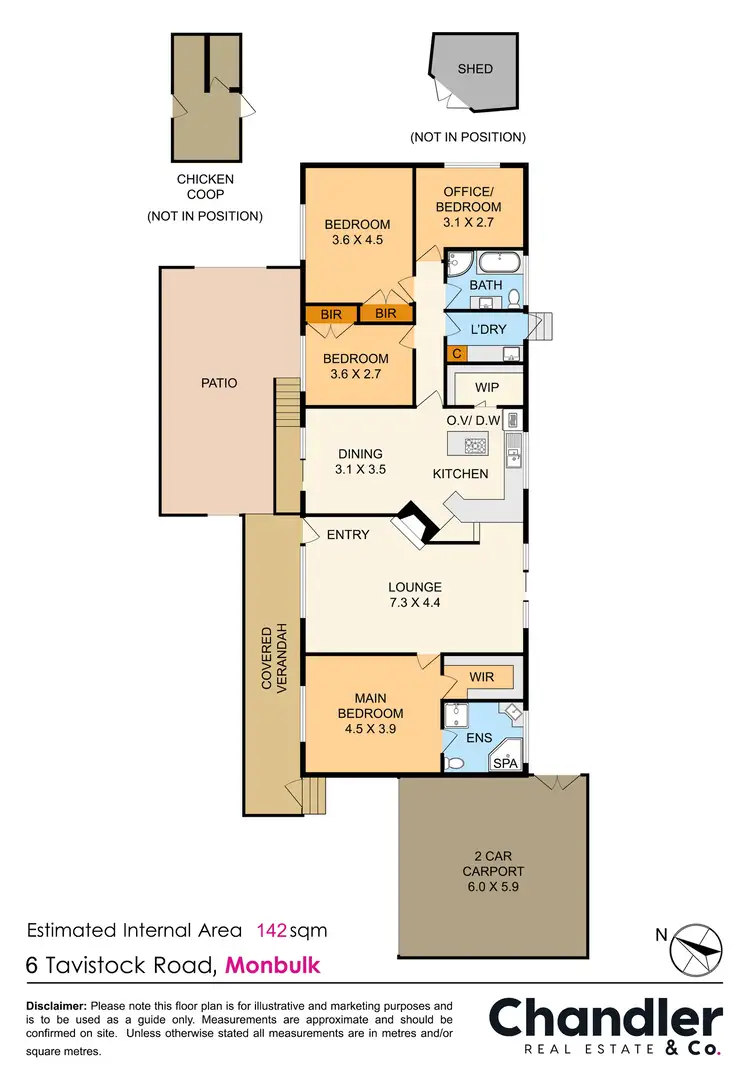 Floorplan of Homely house listing, 6 Tavistock Road, Monbulk VIC 3793