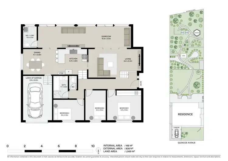 Floorplan of Homely house listing, 1 Glencoe Avenue, Wyoming NSW 2250