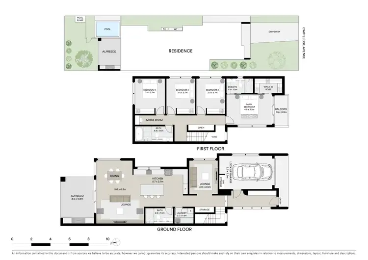Floorplan of Homely semi-detached listing, 11a Cartledge Avenue, Miranda NSW 2228