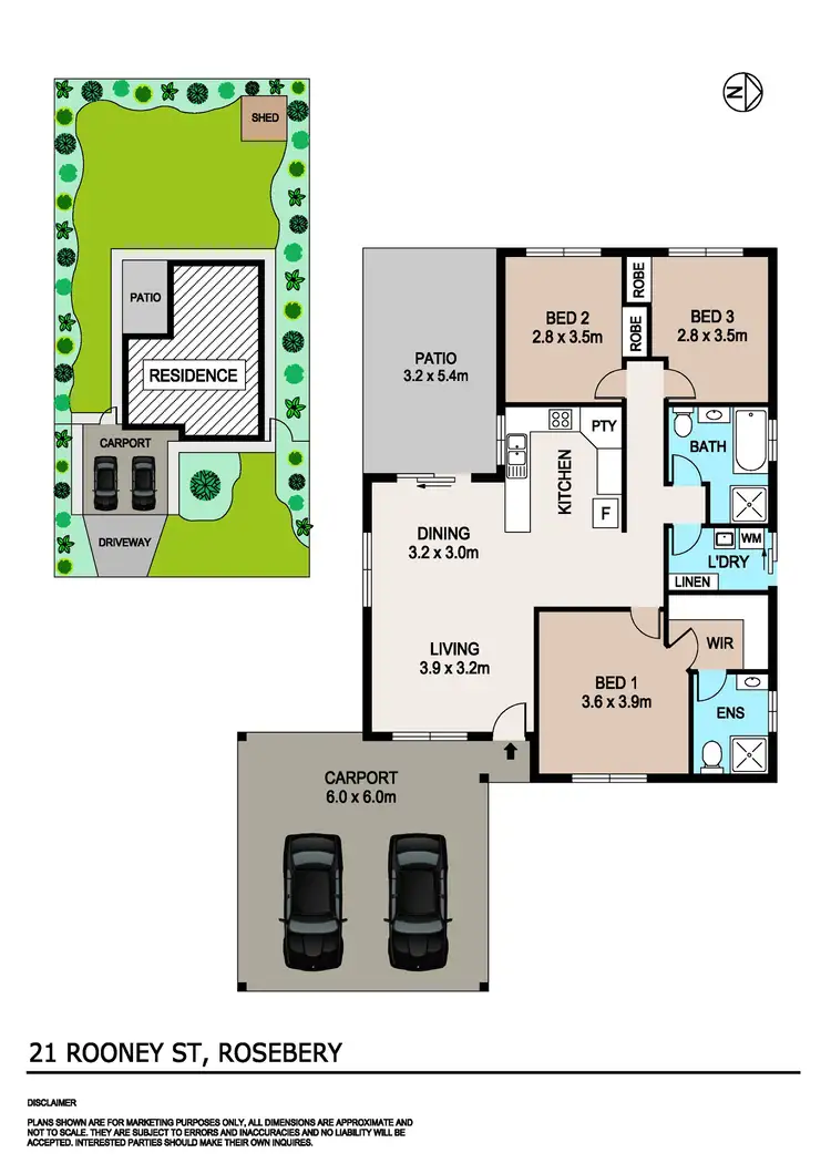 Floorplan of Homely house listing, 21 Rooney Street, Rosebery NT 832