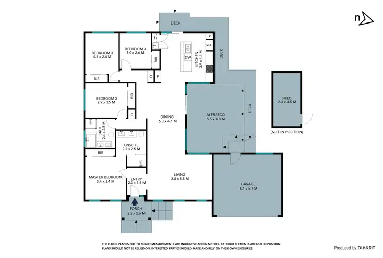 Floorplan of Homely house listing, 7 Clive Court, Bundoora VIC 3083
