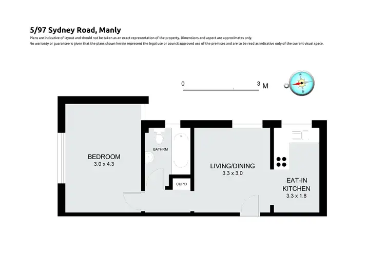 Floorplan of Homely apartment listing, 5/97 Sydney Road, Manly NSW 2095