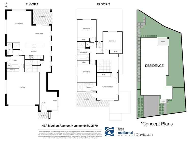 Floorplan of Homely land listing, 43A Meehan Avenue, Hammondville NSW 2170