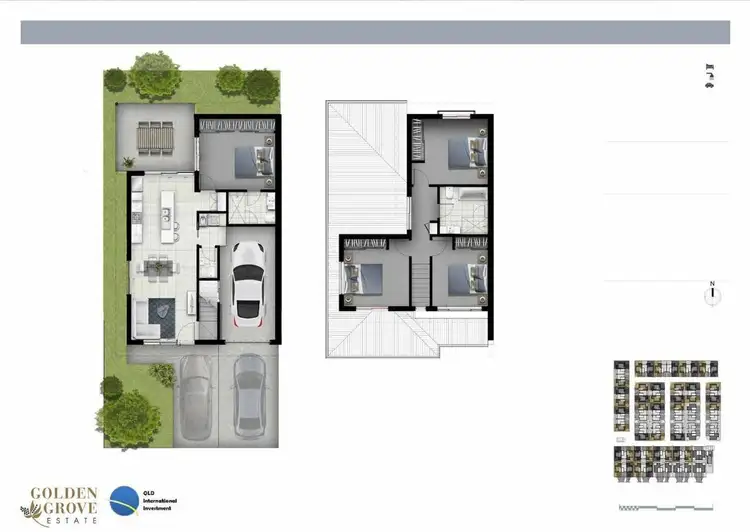 Floorplan of Homely townhouse listing, 33/73 Redhead Street, Doolandella QLD 4077