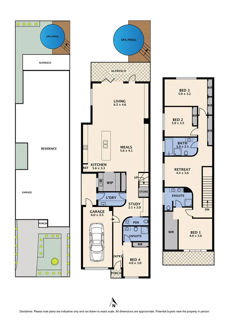 Floorplan of Homely house listing, 16B Carrington Road, Reservoir VIC 3073