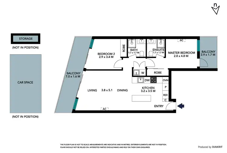 Floorplan of Homely apartment listing, 103/425 Plenty Road, Preston VIC 3072