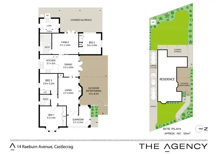 Floorplan of Homely house listing, 14 Raeburn Avenue, Castlecrag NSW 2068