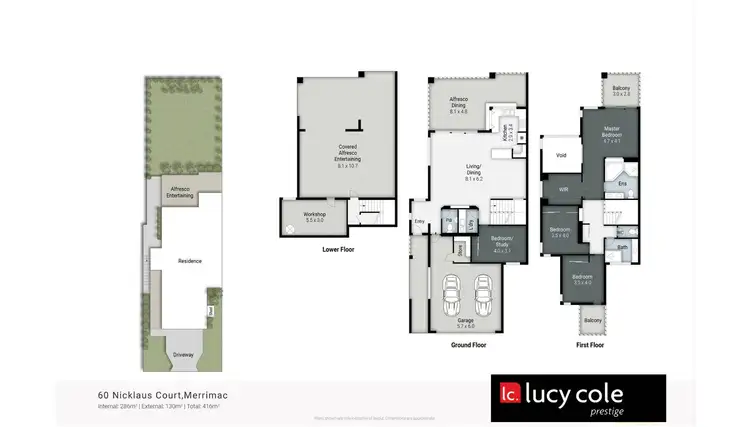 Floorplan of Homely house listing, 60 Nicklaus Court, Merrimac QLD 4226