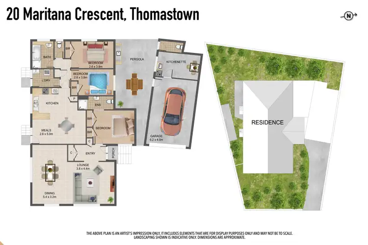 Floorplan of Homely house listing, 20 Maritana Crescent, Thomastown VIC 3074