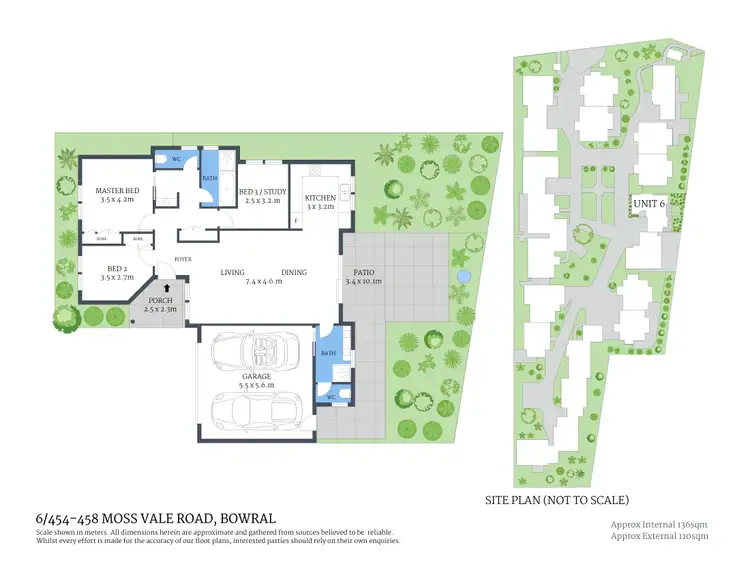 Floorplan of Homely villa listing, 6/454-458 Moss Vale Road, Bowral NSW 2576