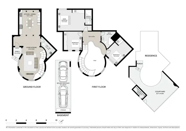 Floorplan of Homely townhouse listing, 6/120 The Promenade, Sans Souci NSW 2219