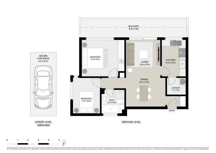 Floorplan of Homely apartment listing, 19/14 Pembroke Street, Epping NSW 2121