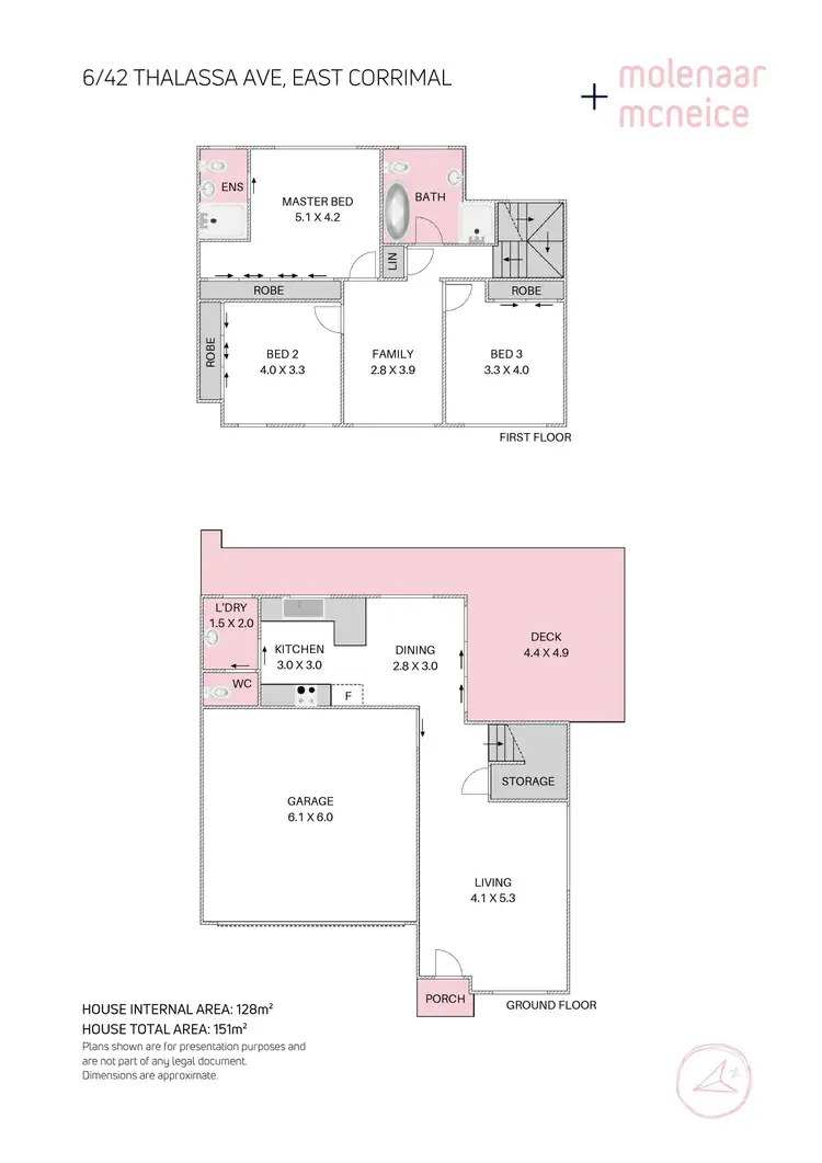 Floorplan of Homely townhouse listing, 6/42 Thalassa Avenue, East Corrimal NSW 2518