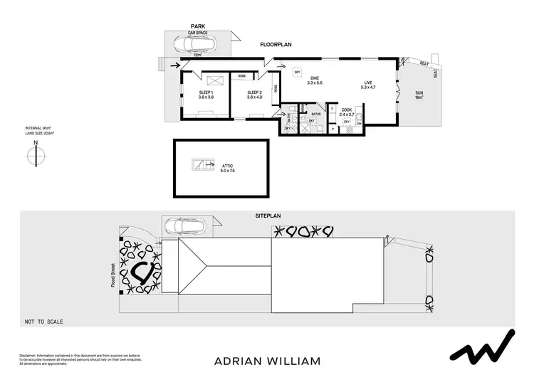 Floorplan of Homely house listing, 1/77 Flood Street, Leichhardt NSW 2040