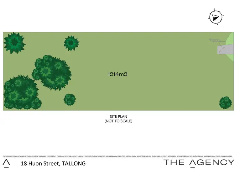 Floorplan of Homely land listing, 18 Huon Street, Tallong NSW 2579
