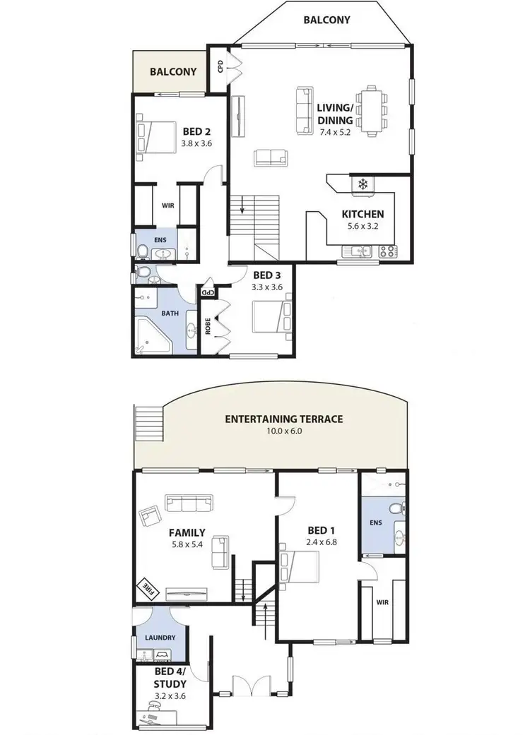 Floorplan of Homely house listing, Address available on request