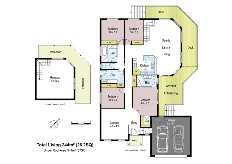Floorplan of Homely house listing, 5 Nicolas Court, Warragul VIC 3820