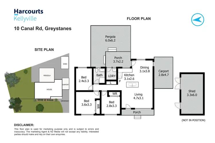 Floorplan of Homely house listing, 10 Canal Road, Greystanes NSW 2145
