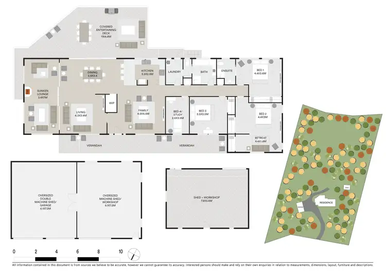Floorplan of Homely rural property listing, 524 Tennyson Road, Tennyson NSW 2754