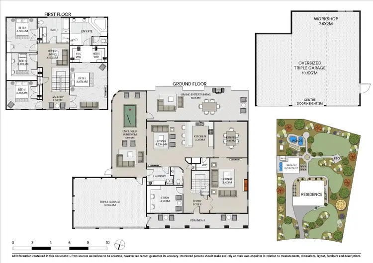 Floorplan of Homely rural property listing, 96 Sanctuary Drive, Windsor Downs NSW 2756