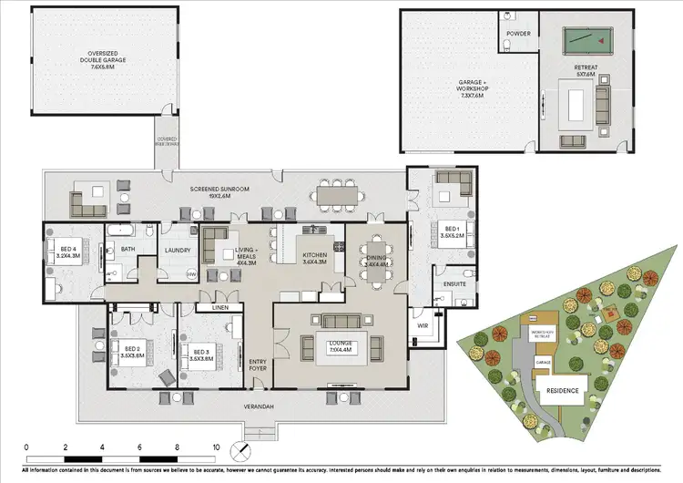 Floorplan of Homely rural property listing, 13 Morstone Place, Windsor Downs NSW 2756